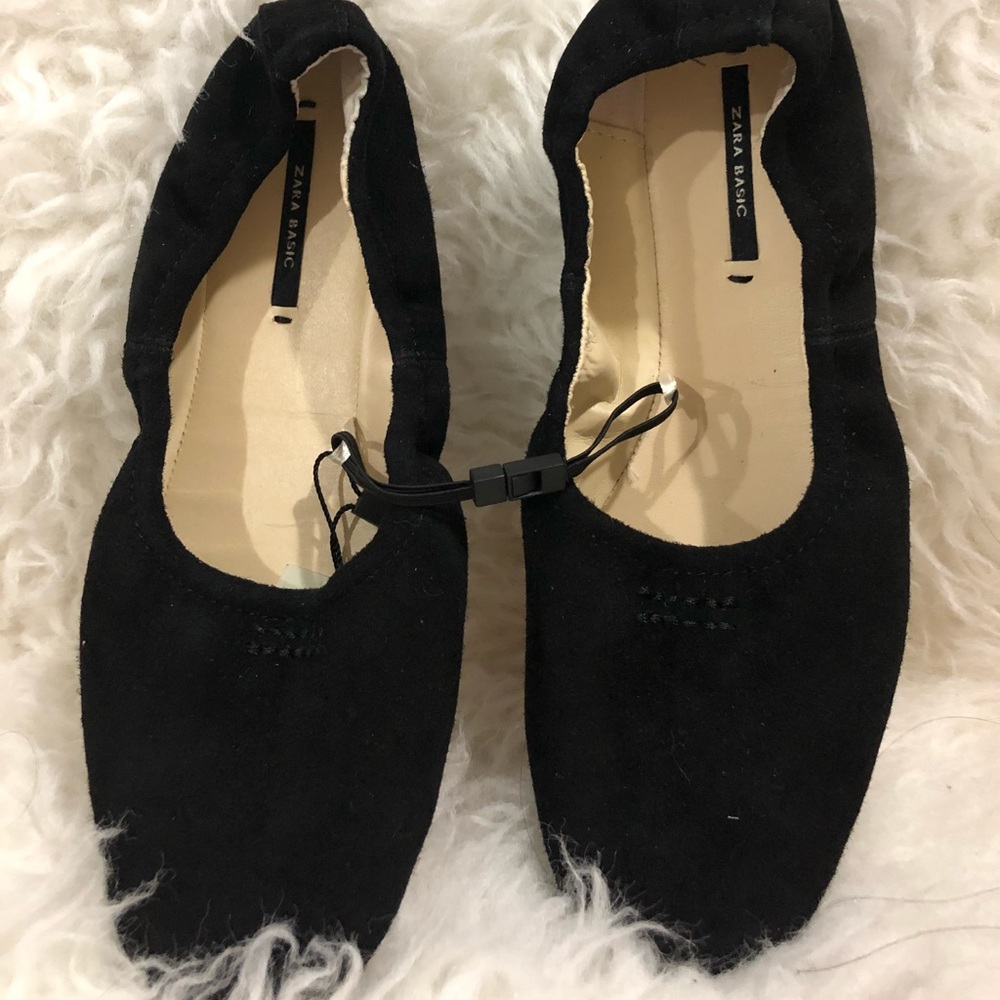 Zara Basic Collection flat shoes black